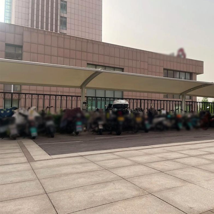 当阳市膜结构电动车棚